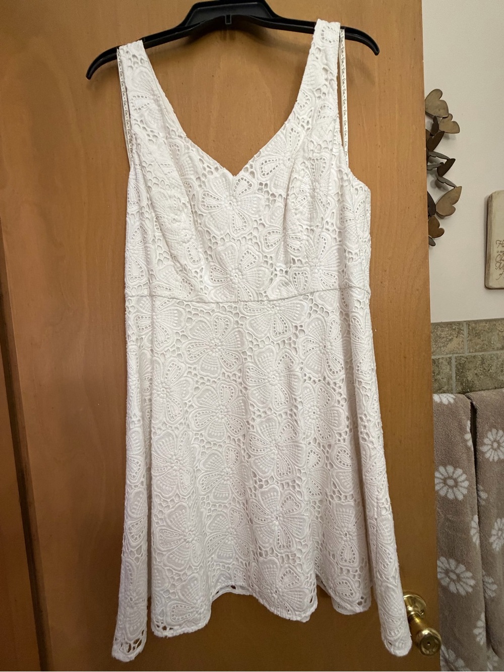 Lilly Pulitzer Resort White Eyelet Lace Marla Sleeveless Mini Dress